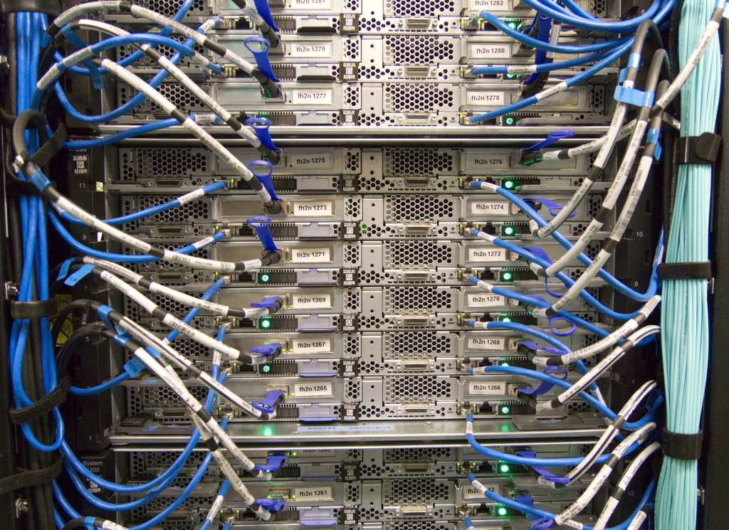 Structured cabling installation in a commercial building in Mississauga